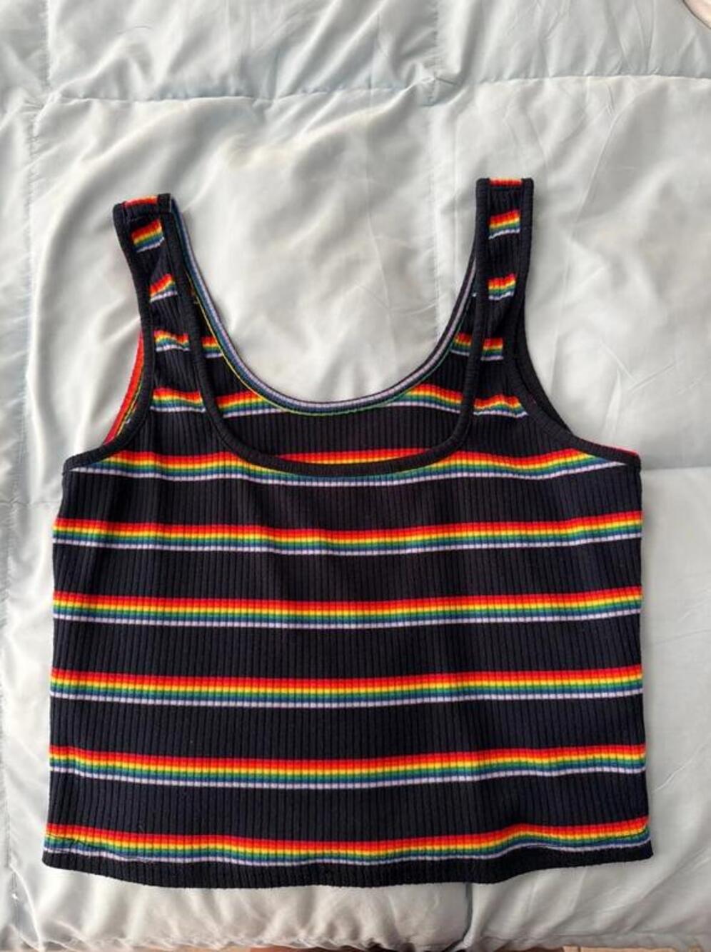 Rainbow tank top
